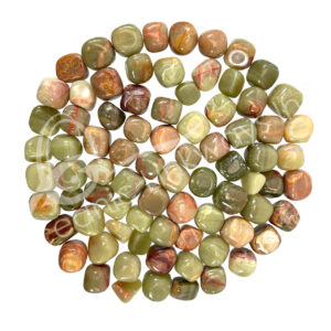 Green Aragonite Tumbled Stones