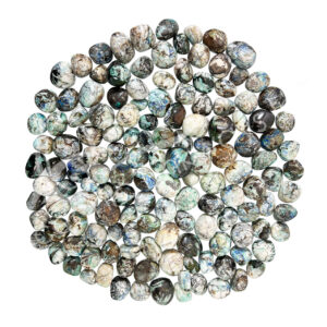 Hand Polished Azurite/Malachite Tumbled Stones