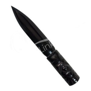ATHAME - OBSIDIAN, BLACK 7-9"