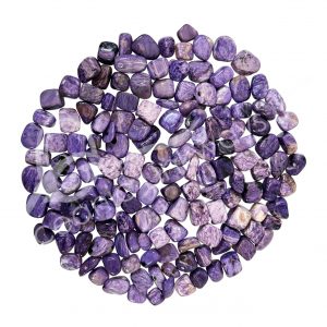Charoite A Tumbled Stones