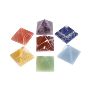 Polished Plain Chakra Pyramid