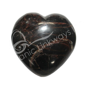 Polished Garnet Heart