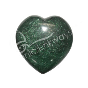 Dark Green Aventurine Heart