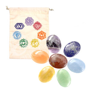 Polished Plain Chakra Worry Stones