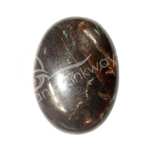 Polished Garnet Palm Stone