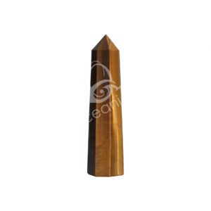 Polished Tiger Eye Six Sides Obelisk