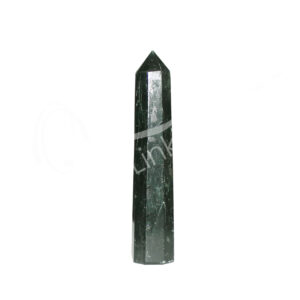 (CLOSE OUT) OBELISK - EMERALD WITH MICA 3-4"