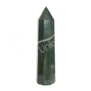 Polished Dark Green Aventurine Obelisk 6 Sides