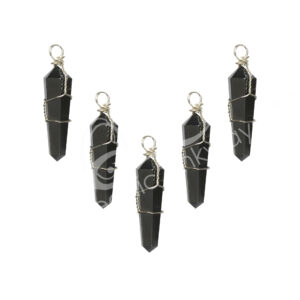 Hematite Wire Wrapped Pendant