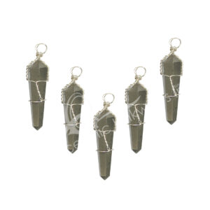 Pyrite Wire Wrap Pendant (Pack of 5)