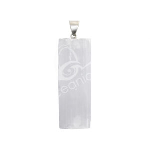 Polished Selenite Pendant
