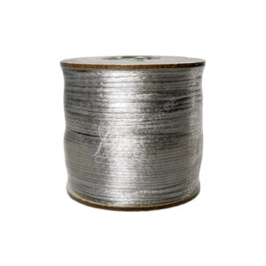 Silver Rat Tail Cord 2 mm 144 Yards