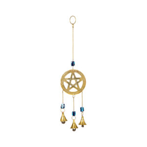 Triple with Pentacle Evil Eye Hanging