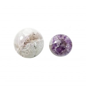 Amethyst with Druse Sphere