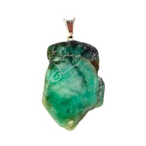 Emerald Slice Pendant