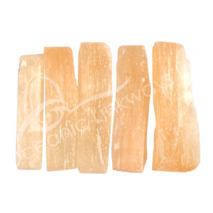 Rough Morocco Orange Selenite Sticks