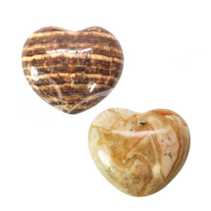 Polished Aragonite Heart