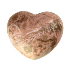 Polished Rhodochrosite Heart
