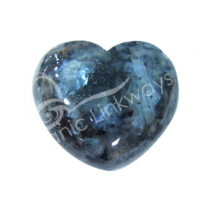 Polished Larvikite Heart
