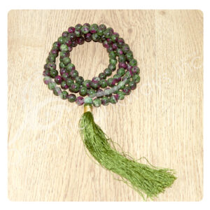 Reel Ruby Zoisite Japamala