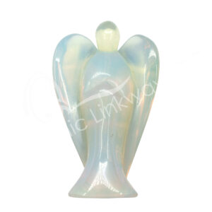 Polished Opalite Angel Carving