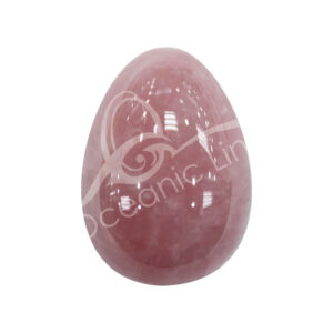 Polished Rose Quartz Egg