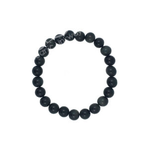Golden Sheen Obsidian Bracelet