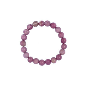 BRACELET - RHODONITE (8-8.5 MM) 7.15-7.25"
