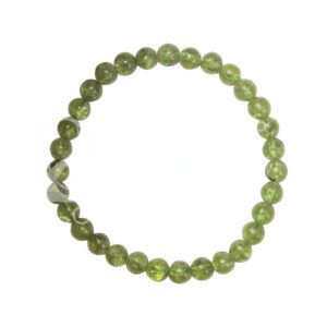 BRACELET - PERIDOT (4-6 MM) 7.15-7.25"