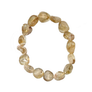 BRACELET - TUMBLED STONES CITRINE (8-10 MM) 7-7.5"