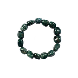 BRACELET - TUMBLED STONES APATITE (12-15 MM) 7-7.5"