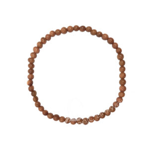 Polished Goldstone Beads Bracelet