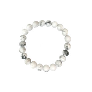 White Howlite Bracelet