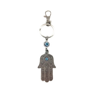 Keychain Evil Eye Fatima Hand with Eye
