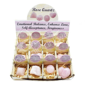 Rose Quartz Pop-Up Display Box Set of 12