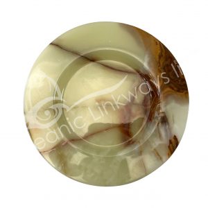 Green Onyx Plate 7.75-8"Dia. X 0.75"
