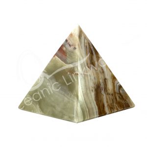 Polished Smoorth Green Onyx Pyramid