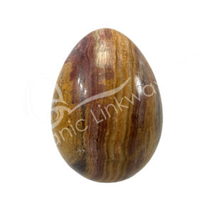 Polished Brown Onyx Egg