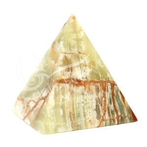 Polished Green Onyx Pyramid