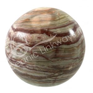 Polished Pakistan Green Onyx Sphere