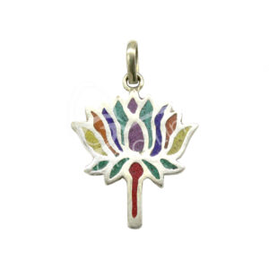 Chakra Lotus Flower Pendant