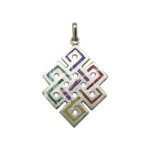 Chakra Eternity Knot Pendant