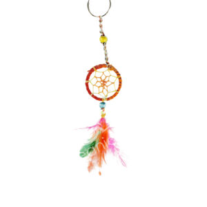 Rainbow Dreamcatcher Keychain