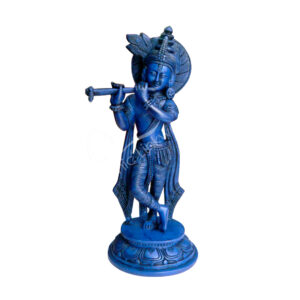 Blue Krishna Statue