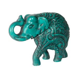 Turquoise Elephant Statue