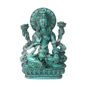 Turquoise Lakshmi Statue