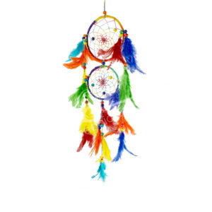 Dreamcatcher Rainbow Double Circle