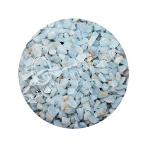 Polished Angelite Tumbled Chips