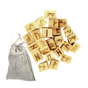 Palo Santo Rune Set with a Bag