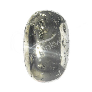 Polished Pyrite Palm Stone